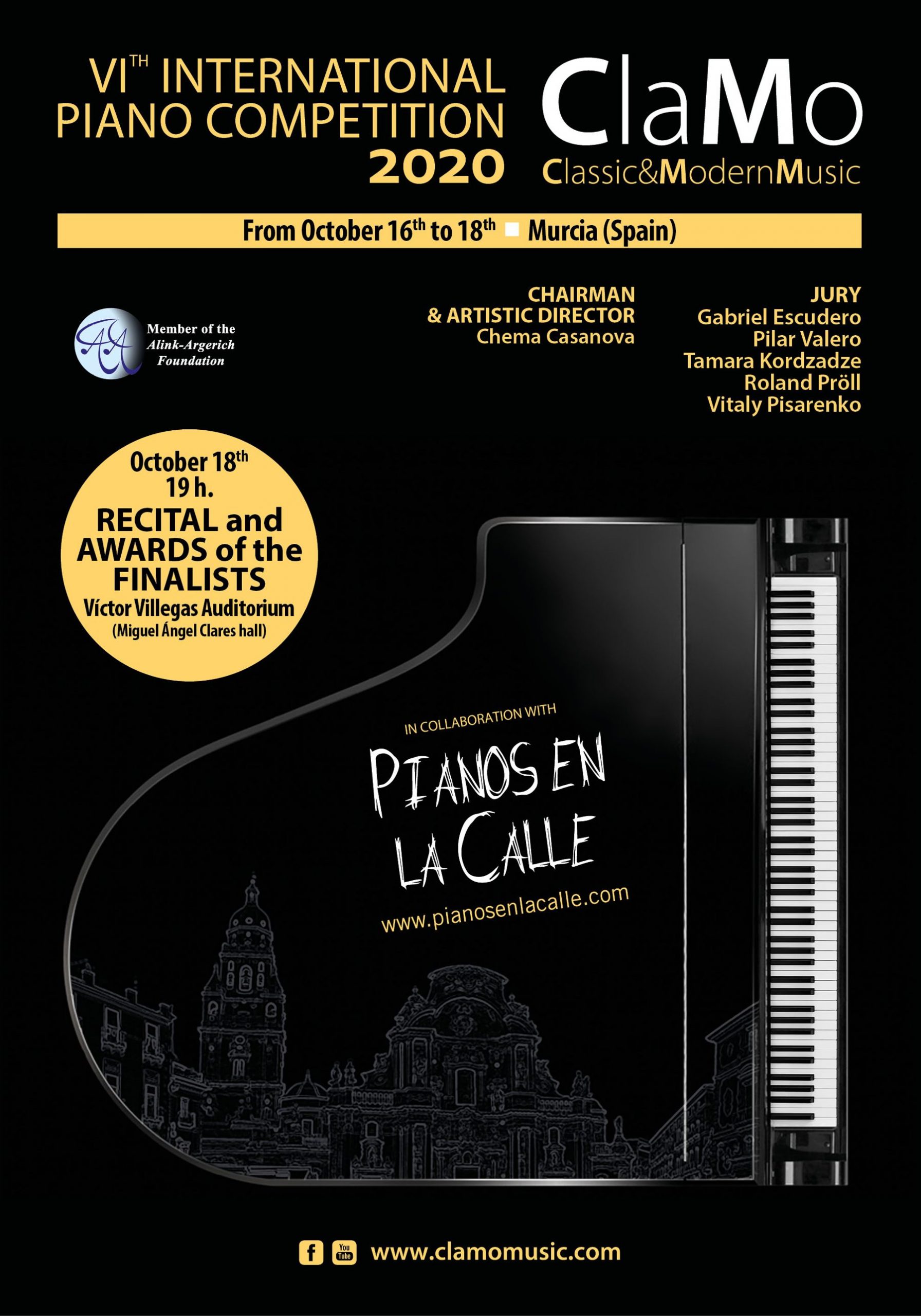 VI International Piano Competition Clamo Music