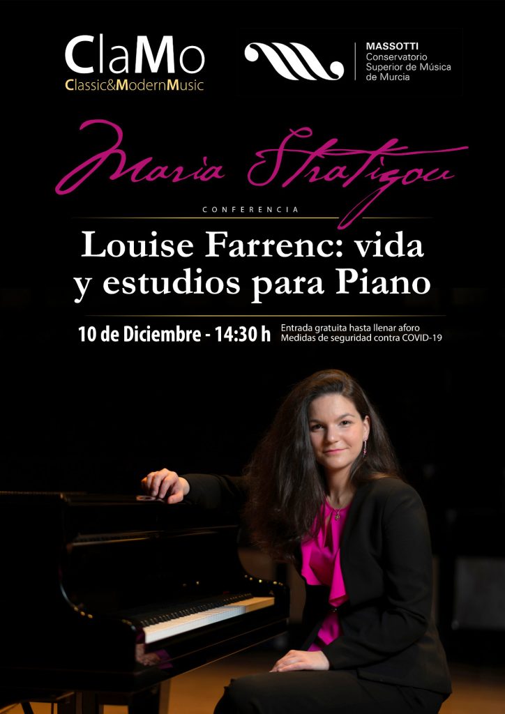 Maria Stratigou “Louise Farrenc: life and studies for piano”