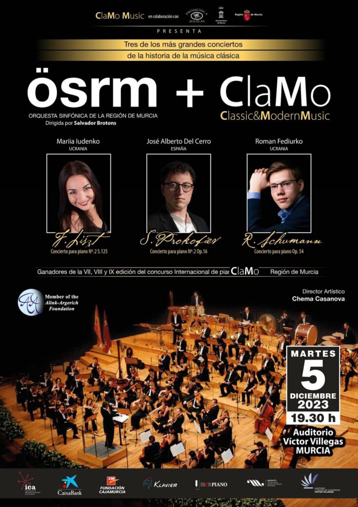 Piano Concert Murcia Orchestra Clamo Music 2022